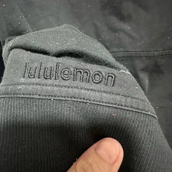 Lululemon LA Back in Action Hoodie Black Rainbow Speckles Multicolor Confetti M - Picture 4 of 6